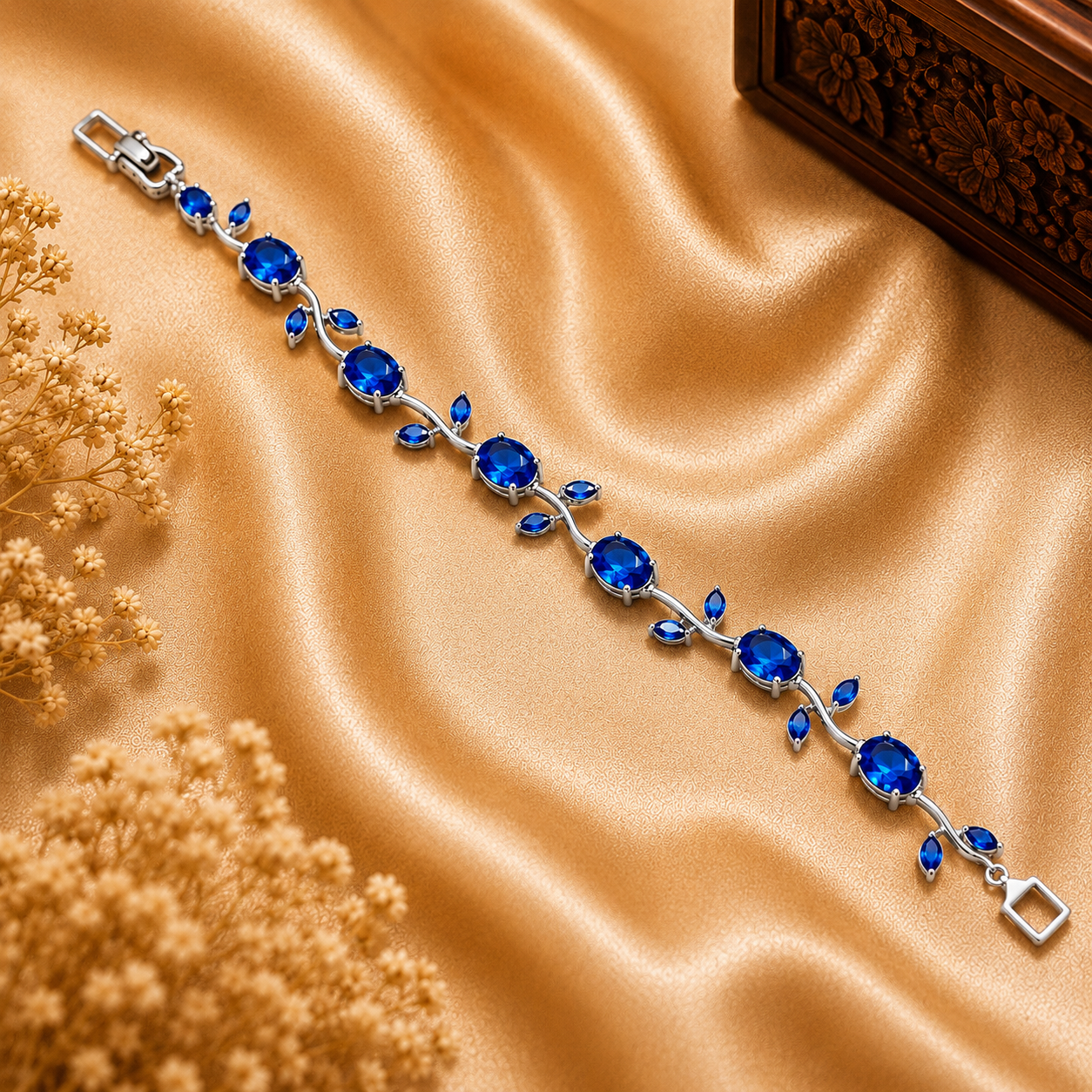 blue tulip bracelet blue tulip bracelet