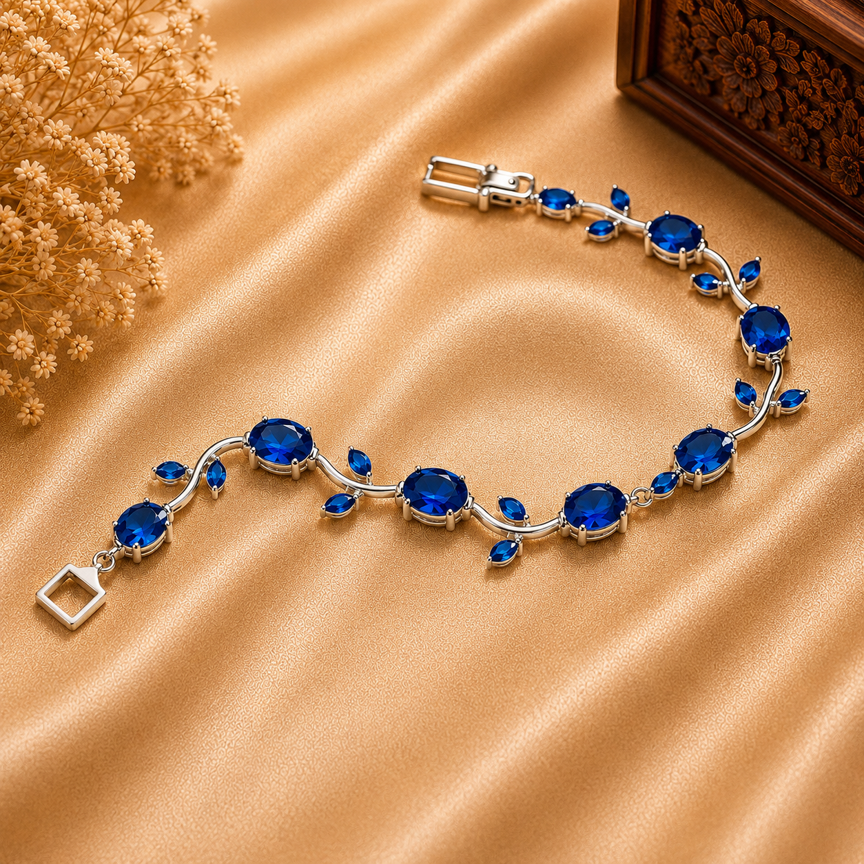 blue tulip bracelet blue tulip bracelet